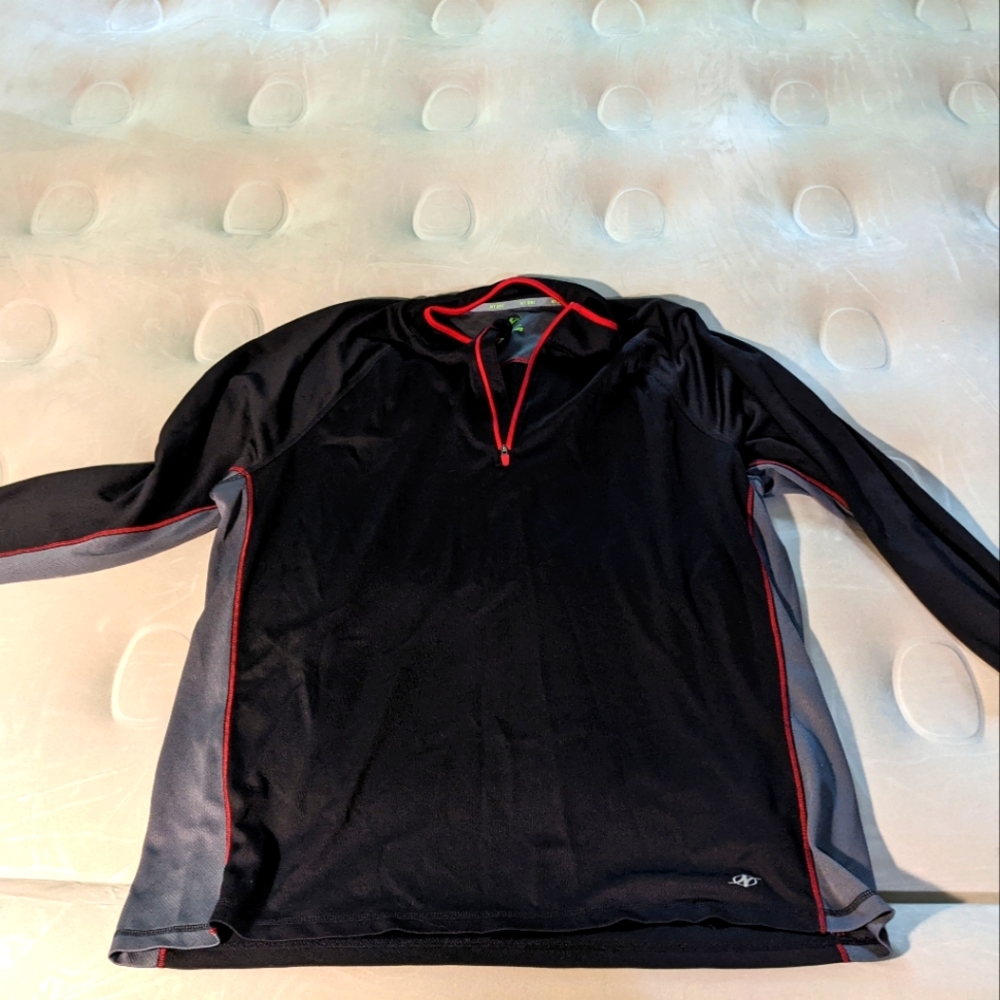 Men's athletic long sleeve black XXL